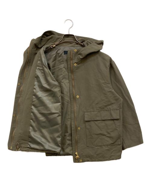 JOURNAL STANDARD（ジャーナルスタンダード）JOURNAL STANDARD (ジャーナルスタンダード) グログランZIPフードブルゾン カーキ サイズ:Fの古着・服飾アイテム