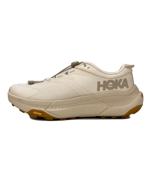 HOKAONEONE（ホカオネオネ）HOKAONEONE (ホカオネオネ) トランスポートワイド ハイキングシューズ アイボリー サイズ:23.5㎝の古着・服飾アイテム