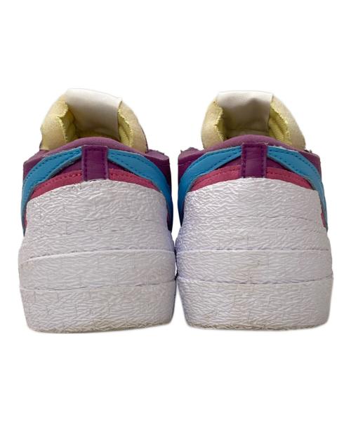 NIKE（ナイキ）NIKE (ナイキ) sacai (サカイ) KAWS (カウズ) BLAZER LOW パープル×ホワイト サイズ:27㎝の古着・服飾アイテム