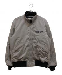 AVIREX（アヴィレックス）の古着「ステンシルジャケット」｜グレー