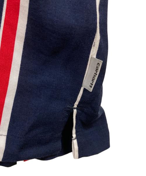 CarHartt（カーハート）CarHartt (カーハート) gelder stripe mizar ネイビー×レッド サイズ:XL 未使用品の古着・服飾アイテム