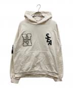 WIND AND SEA×Hysteric Glamourウィンダンシー×ヒステリックグラマー）の古着「WDS 3rd HOODIE」｜ホワイト