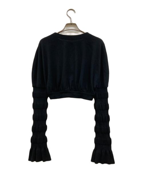 FETICO（フェティコ）FETICO (フェティコ) ニットカーディガン ブラック サイズ:1の古着・服飾アイテム