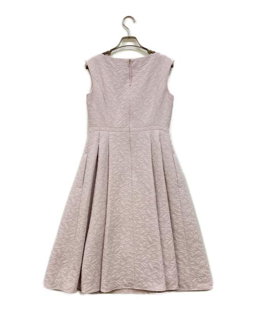TOCCA（トッカ）TOCCA (トッカ) RIBBON LABYRINTH JACQUARD ドレス ピンクの古着・服飾アイテム