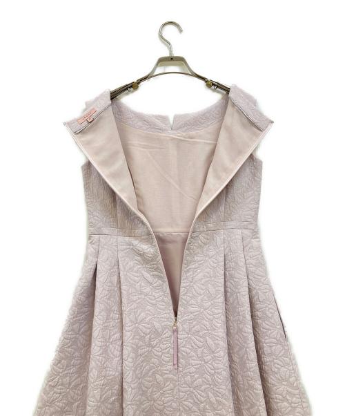 TOCCA（トッカ）TOCCA (トッカ) RIBBON LABYRINTH JACQUARD ドレス ピンクの古着・服飾アイテム