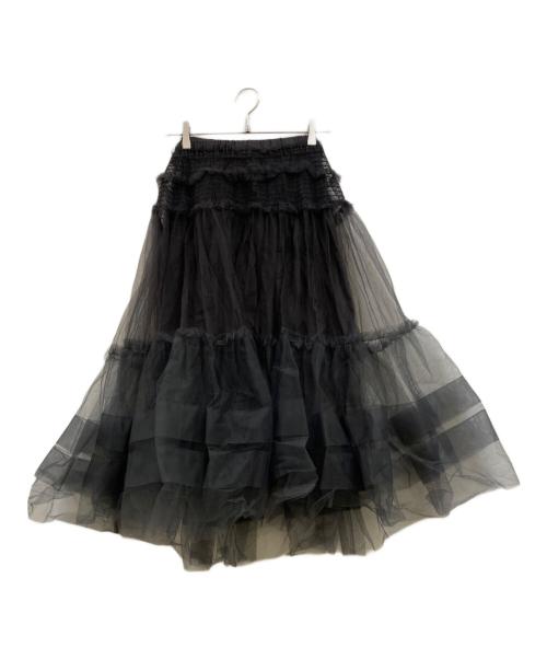 Chika Kisada（チカ キサダ）Chika Kisada (チカ キサダ) Tulle Skirt グレー サイズ:1の古着・服飾アイテム