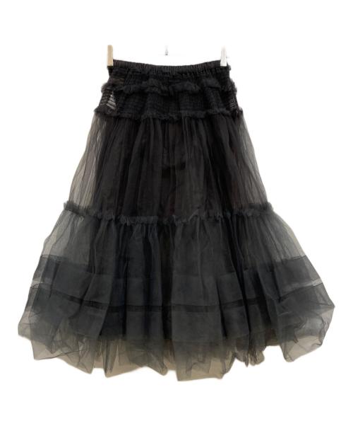 Chika Kisada（チカ キサダ）Chika Kisada (チカ キサダ) Tulle Skirt グレー サイズ:1の古着・服飾アイテム