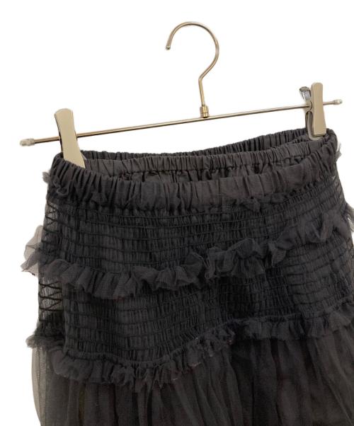 Chika Kisada（チカ キサダ）Chika Kisada (チカ キサダ) Tulle Skirt グレー サイズ:1の古着・服飾アイテム