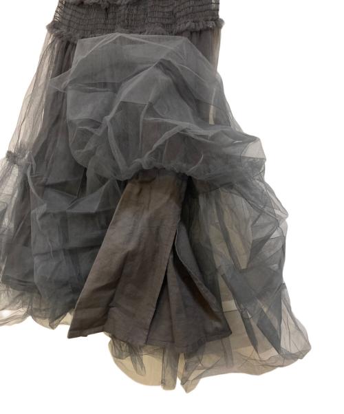 Chika Kisada（チカ キサダ）Chika Kisada (チカ キサダ) Tulle Skirt グレー サイズ:1の古着・服飾アイテム