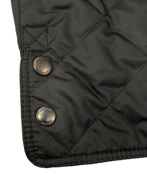 BURBERRY（バーバリー）BURBERRY (バーバリー) 裏地ノバチェック キルティングジャケット ブラック サイズ:キッズ規格 12Y(152㎝)の古着・服飾アイテム