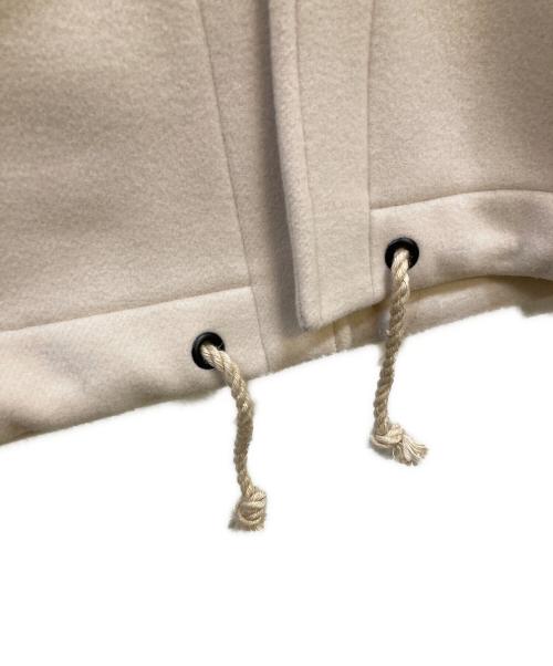 HYKE（ハイク）HYKE (ハイク) DOUBLE FACE FAUX SHEARLING DUFFEL COAT アイボリー サイズ:下記参照の古着・服飾アイテム