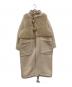 HYKE（ハイク）の古着「DOUBLE FACE FAUX SHEARLING DUFFEL COAT」｜アイボリー