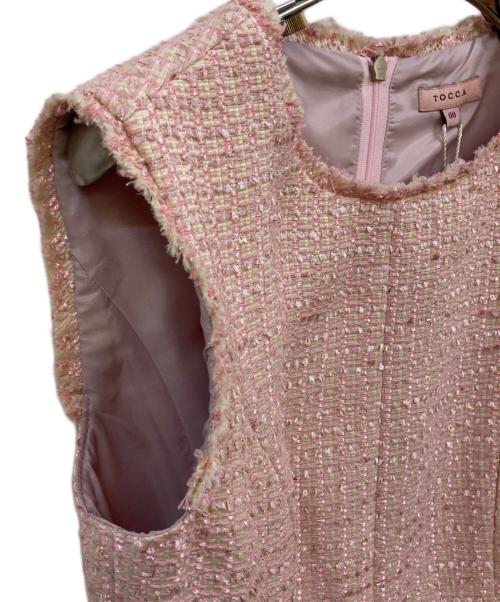 TOCCA（トッカ）TOCCA (トッカ) SMALL STAR ドレス ピンク サイズ:00の古着・服飾アイテム