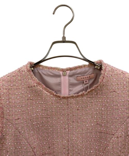 TOCCA（トッカ）TOCCA (トッカ) SMALL STAR ドレス ピンク サイズ:00の古着・服飾アイテム