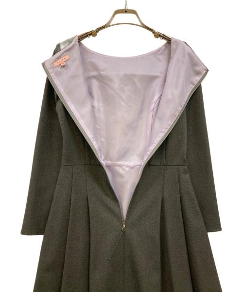 TOCCA（トッカ）TOCCA (トッカ) PRESENT BOX ドレス グレー サイズ:00の古着・服飾アイテム