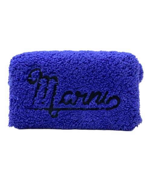 MARNI（マルニ）MARNI (マルニ) TERRY PRISMA SMALL BAG ブルーの古着・服飾アイテム