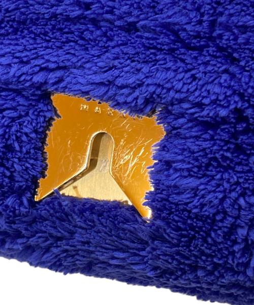 MARNI（マルニ）MARNI (マルニ) TERRY PRISMA SMALL BAG ブルーの古着・服飾アイテム