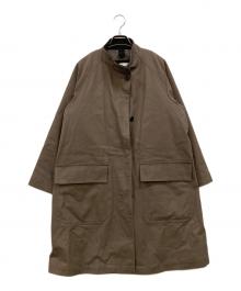 MHL（エムエイチエル）の古着「PROOFED COTTON CANVAS COAT」｜ブラウン