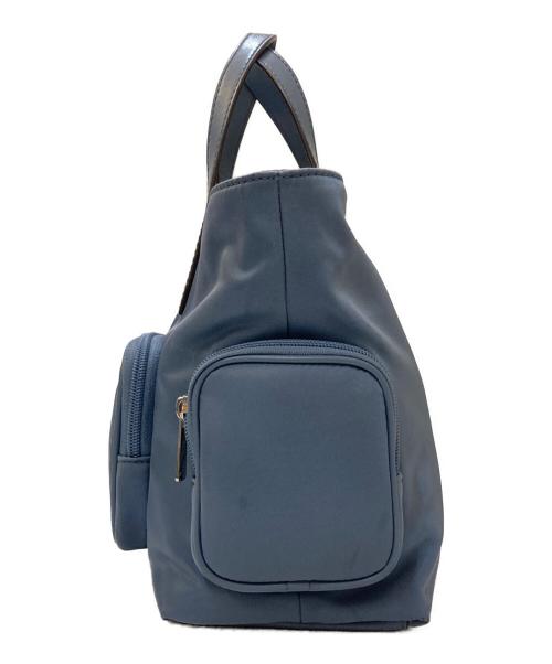 MICHAEL KORS（マイケル・コース）MICHAEL KORS (マイケル・コース) Khai Nylon Cargo Tote Bag ブルーの古着・服飾アイテム