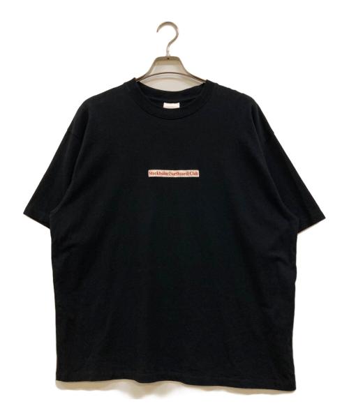 Stockholm(Surfboard) Club（ストックホルム サーフボード クラブ）stockholm(surfboard) club (ストックホルム サーフボード クラブ) s/sTシャツ ブラック サイズ:XLの古着・服飾アイテム