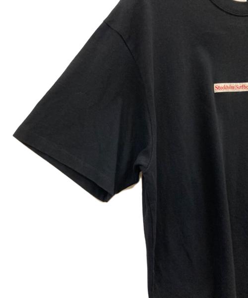 Stockholm(Surfboard) Club（ストックホルム サーフボード クラブ）stockholm(surfboard) club (ストックホルム サーフボード クラブ) s/sTシャツ ブラック サイズ:XLの古着・服飾アイテム
