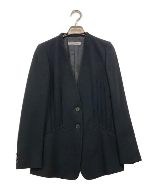 EMPORIO ARMANI（エンポリオ アルマーニ）EMPORIO ARMANI (エンポリオ アルマーニ) セットアップスーツ ブラック サイズ:38の古着・服飾アイテム