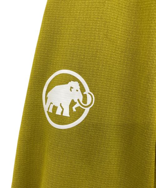 MAMMUT（マムート）MAMMUT (マムート) MACUN 2.0 SO HOODED JACKET イエロー サイズ:XLの古着・服飾アイテム