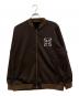 YOIDORE（ヨイドレ）の古着「リバーシブルスカジャン」｜ブラウン