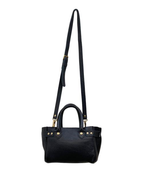 SITA PARANTICA（シータパランティカ）sita parantica (シータパランティカ) 2WAYレザーハンドバッグ ブラックの古着・服飾アイテム