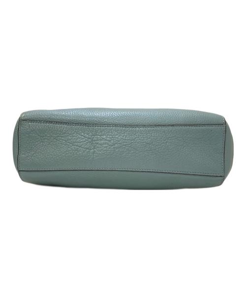 COACH（コーチ）COACH (コーチ) 2WAYレザーショルダーバッグ ブルーの古着・服飾アイテム