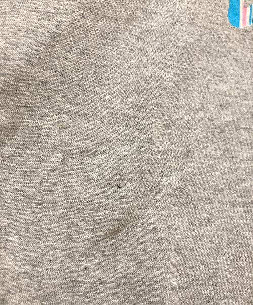 stussy（ステューシー）stussy (ステューシー) グラフィックロゴ クラウンプリントTシャツ グレー サイズ:Lの古着・服飾アイテム