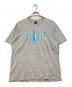 stussy（ステューシー）の古着「グラフィックロゴ クラウンプリントTシャツ」｜グレー