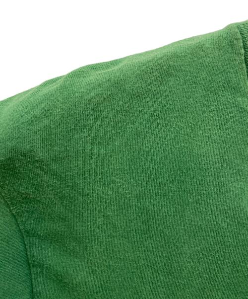 stussy（ステューシー）stussy (ステューシー) 00's 折れクラウン プリントTシャツ グリーン サイズ:Mの古着・服飾アイテム