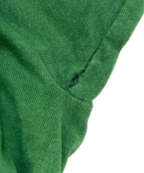 stussy（ステューシー）stussy (ステューシー) 00's 折れクラウン プリントTシャツ グリーン サイズ:Mの古着・服飾アイテム