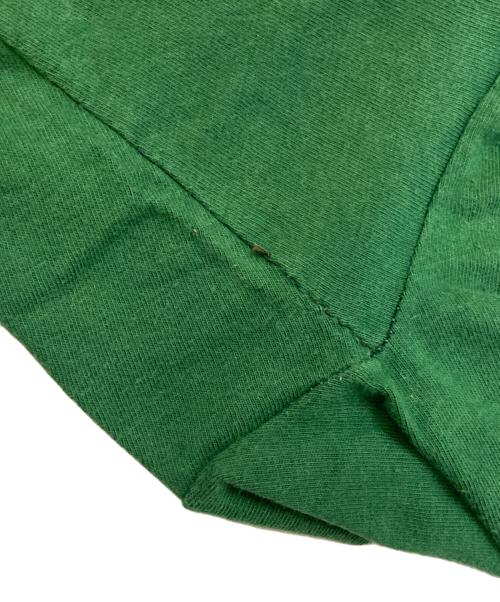 stussy（ステューシー）stussy (ステューシー) 00's 折れクラウン プリントTシャツ グリーン サイズ:Mの古着・服飾アイテム