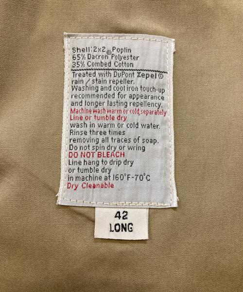 BROOKS BROTHERS（ブルックスブラザーズ）BROOKS BROTHERS (ブルックスブラザーズ) 60s~70s ライナー付トレンチコート ベージュ サイズ:42の古着・服飾アイテム