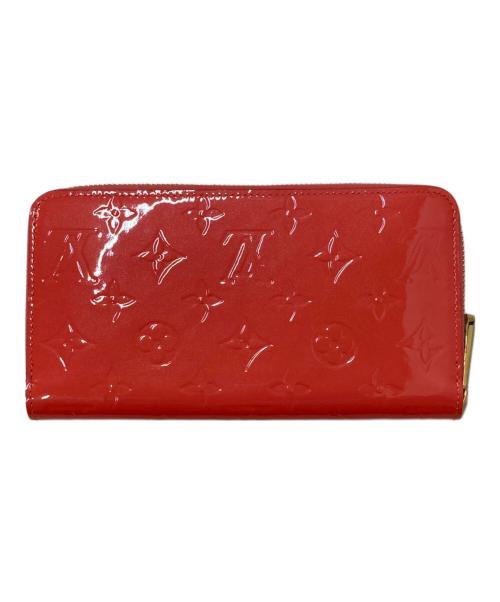 LOUIS VUITTON（ルイ ヴィトン）LOUIS VUITTON (ルイ ヴィトン) モノグラム ヴェルニ ジッピーウォレット ポム・ダムールの古着・服飾アイテム