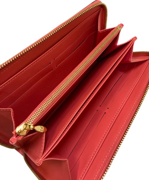 LOUIS VUITTON（ルイ ヴィトン）LOUIS VUITTON (ルイ ヴィトン) モノグラム ヴェルニ ジッピーウォレット ポム・ダムールの古着・服飾アイテム
