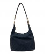 GUCCIグッチ）の古着「GGキャンバス ワンショルダーバッグ」｜ブラック