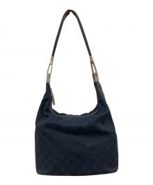 GUCCI（グッチ）の古着「GGキャンバス ワンショルダーバッグ」｜ブラック