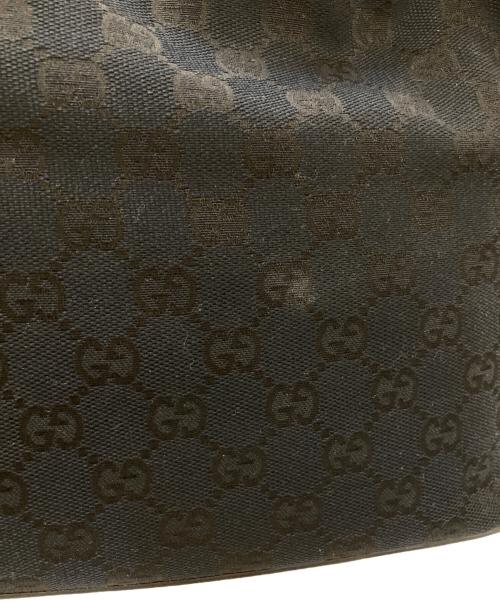 GUCCI（グッチ）GUCCI (グッチ) GGキャンバス ワンショルダーバッグ ブラックの古着・服飾アイテム