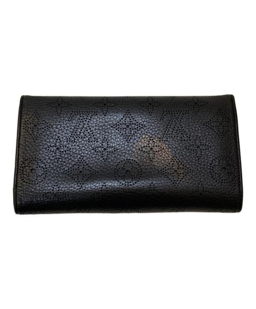 LOUIS VUITTON（ルイ ヴィトン）LOUIS VUITTON (ルイ ヴィトン) マヒナ ポルトフォイユ・アメリア ブラックの古着・服飾アイテム