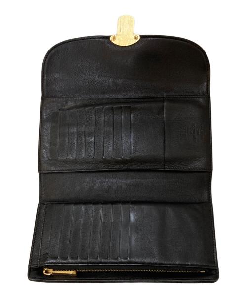 LOUIS VUITTON（ルイ ヴィトン）LOUIS VUITTON (ルイ ヴィトン) マヒナ ポルトフォイユ・アメリア ブラックの古着・服飾アイテム