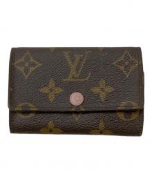 LOUIS VUITTON（ルイ ヴィトン）の古着「モノグラム ミュルティクレ6 6連キーケース」｜ブラウン