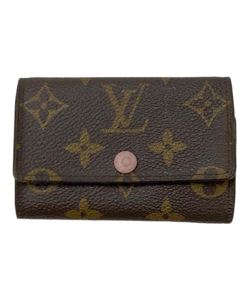 LOUIS VUITTON（ルイ ヴィトン）LOUIS VUITTON (ルイ ヴィトン) モノグラム ミュルティクレ6 6連キーケース ブラウンの古着・服飾アイテム