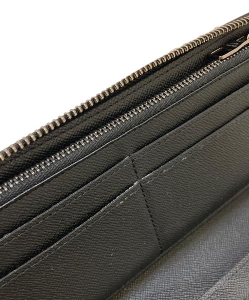 LOUIS VUITTON（ルイ ヴィトン）LOUIS VUITTON (ルイ ヴィトン) モノグラム・エクリプス ジッピーウォレット ヴェルティカル ブラックの古着・服飾アイテム