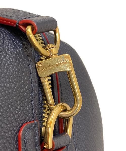 LOUIS VUITTON（ルイ ヴィトン）LOUIS VUITTON (ルイ ヴィトン) モノグラム・アンプラント スピーディバンドリエール25 マリヌルージュ ネイビー サイズ:25の古着・服飾アイテム