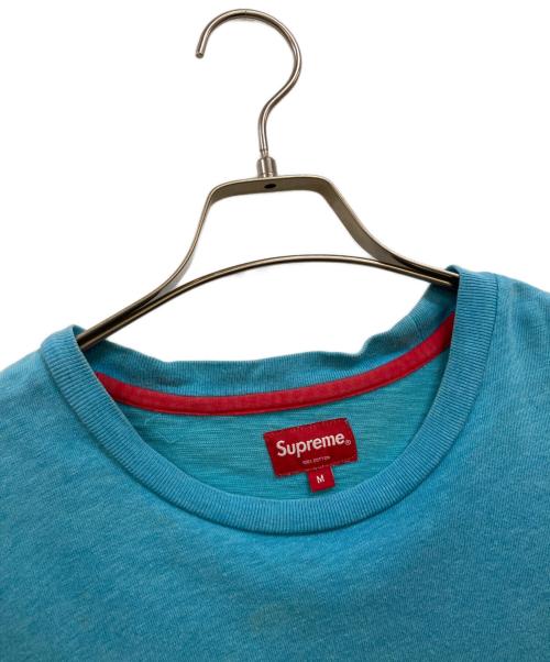 SUPREME（シュプリーム）SUPREME (シュプリーム) ポケットTシャツ ブルー サイズ:Ｍの古着・服飾アイテム