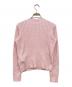 POLO RALPH LAUREN (ポロ・ラルフローレン) 丸首ローゲージコットンニットカーディガン ピンク サイズ:Ｌ：9000円