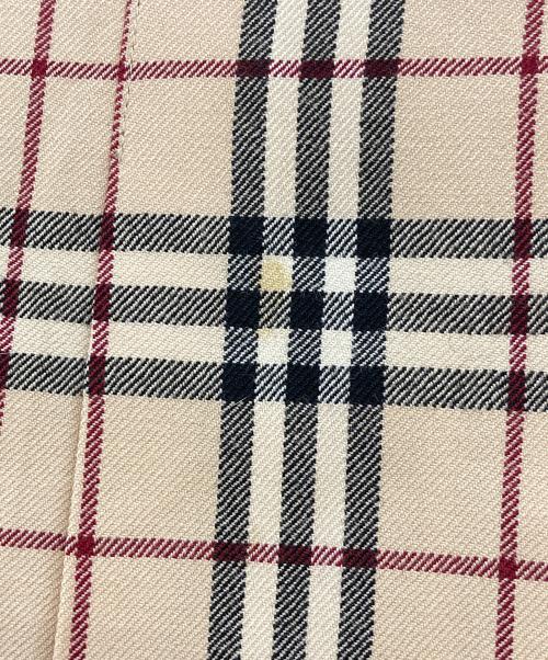BURBERRY BLUE LABEL（バーバリー ブルー レーベル）BURBERRY BLUE LABEL (バーバリー ブルー レーベル) ノバチェックミニスカート ベージュ サイズ:36の古着・服飾アイテム